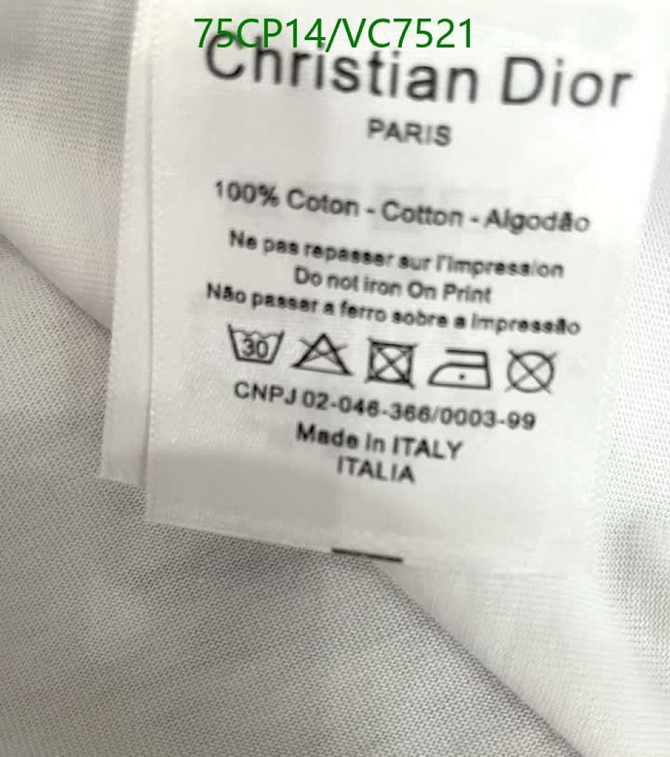Dior-Clothing Code: VC7521 $: 75USD