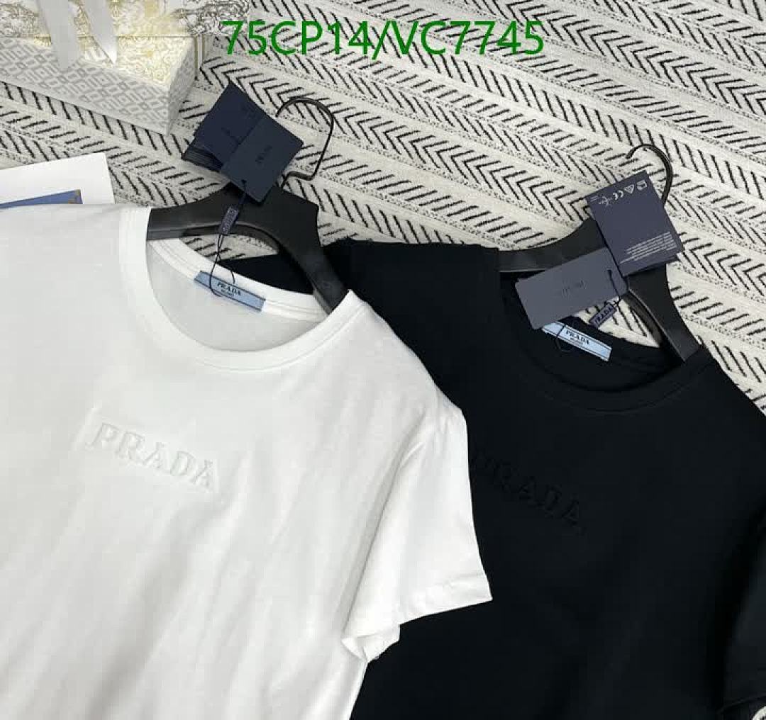Prada-Clothing Code: VC7745 $: 75USD