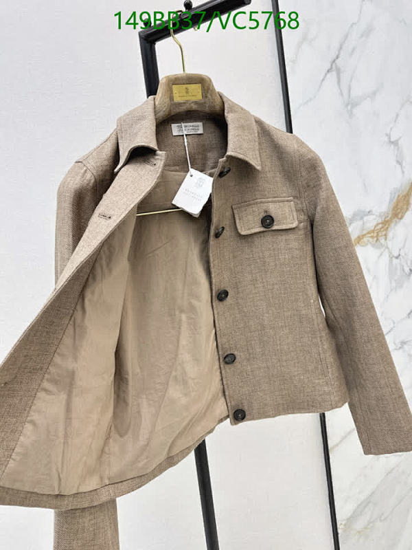 Brunello Cucinelli-Clothing Code: VC5768 $: 149USD