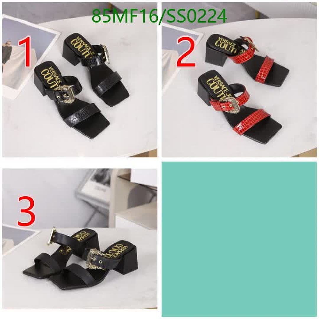 Versace-Women Shoes Code: SS0224 $: 85USD