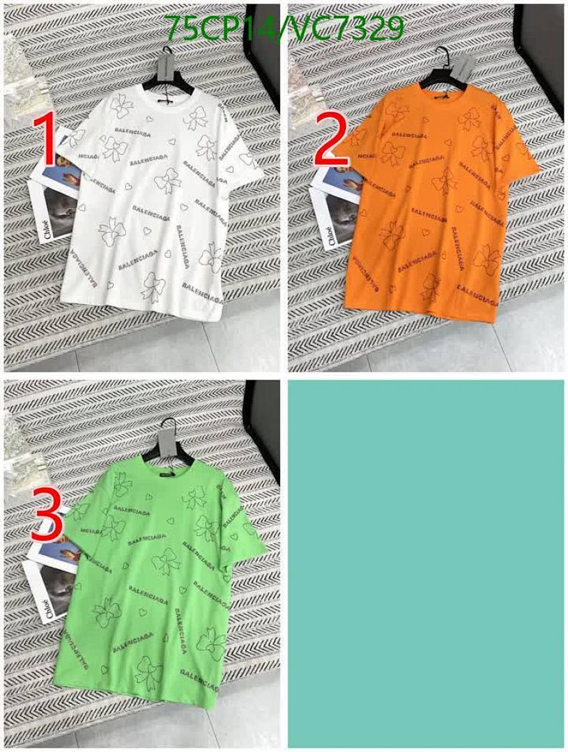 Balenciaga-Clothing Code: VC7329 $: 75USD