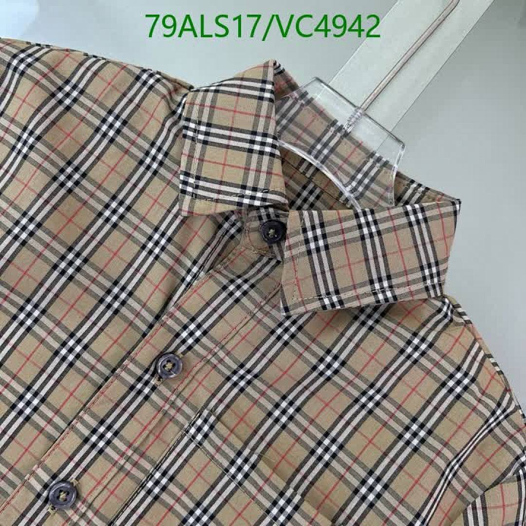 Burberry-Kids Clothing Code: VC4942 $: 79USD