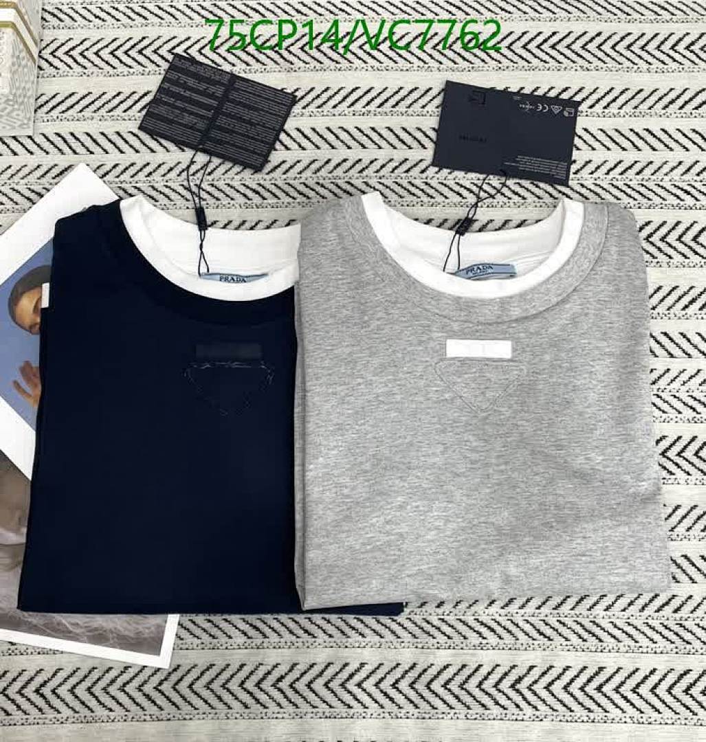 Prada-Clothing Code: VC7762 $: 75USD