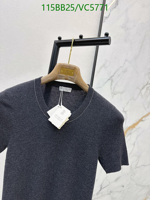 Brunello Cucinelli-Clothing Code: VC5771 $: 115USD