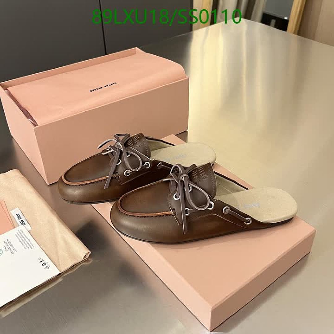 Miu Miu-Women Shoes Code: SS0110 $: 89USD