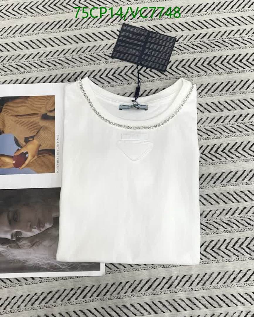 Prada-Clothing Code: VC7748 $: 75USD