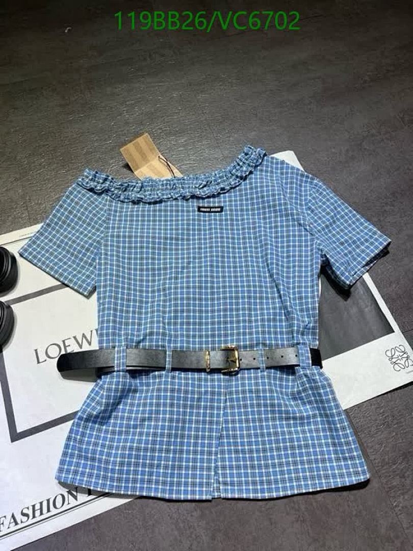 Miu Miu-Clothing Code: VC6702 $: 119USD