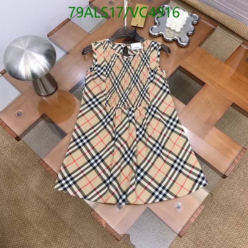Burberry-Kids Clothing Code: VC4916 $: 79USD