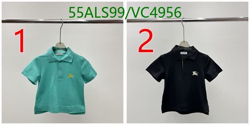 Burberry-Kids Clothing Code: VC4956 $: 55USD