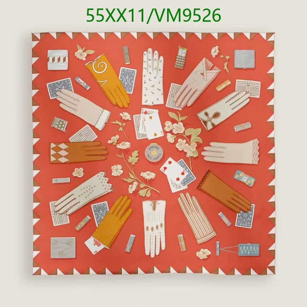 Hermes-Scarf Code: VM9526 $: 55USD