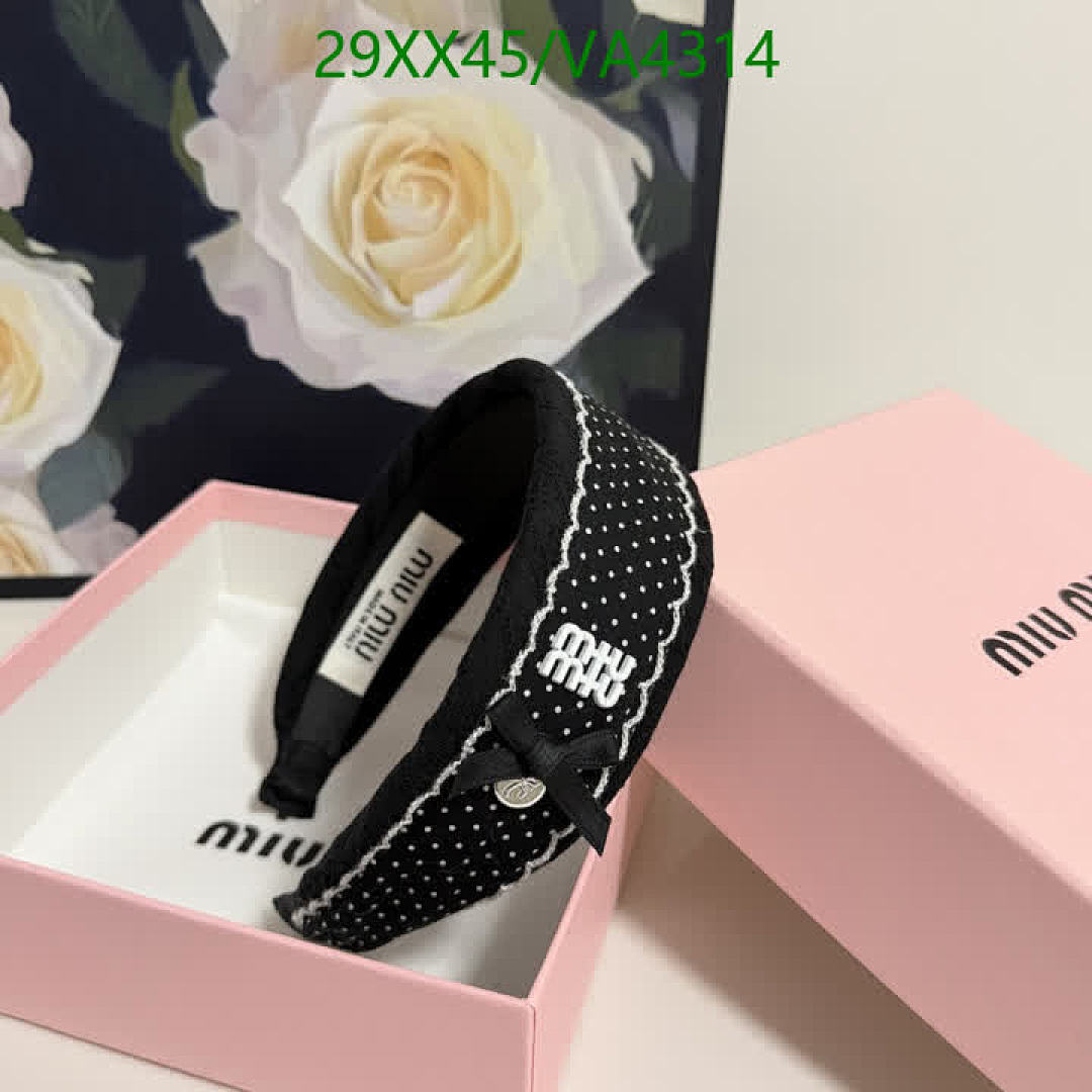 MIU MIU-Headband Code: VA4314 $: 29USD