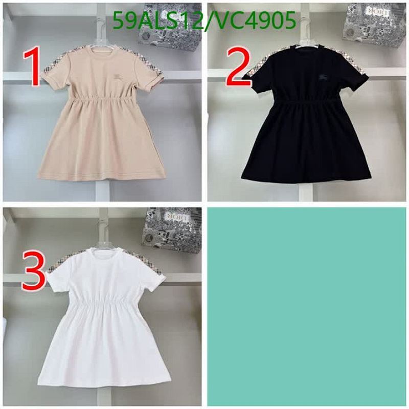 Burberry-Kids Clothing Code: VC4905 $: 59USD