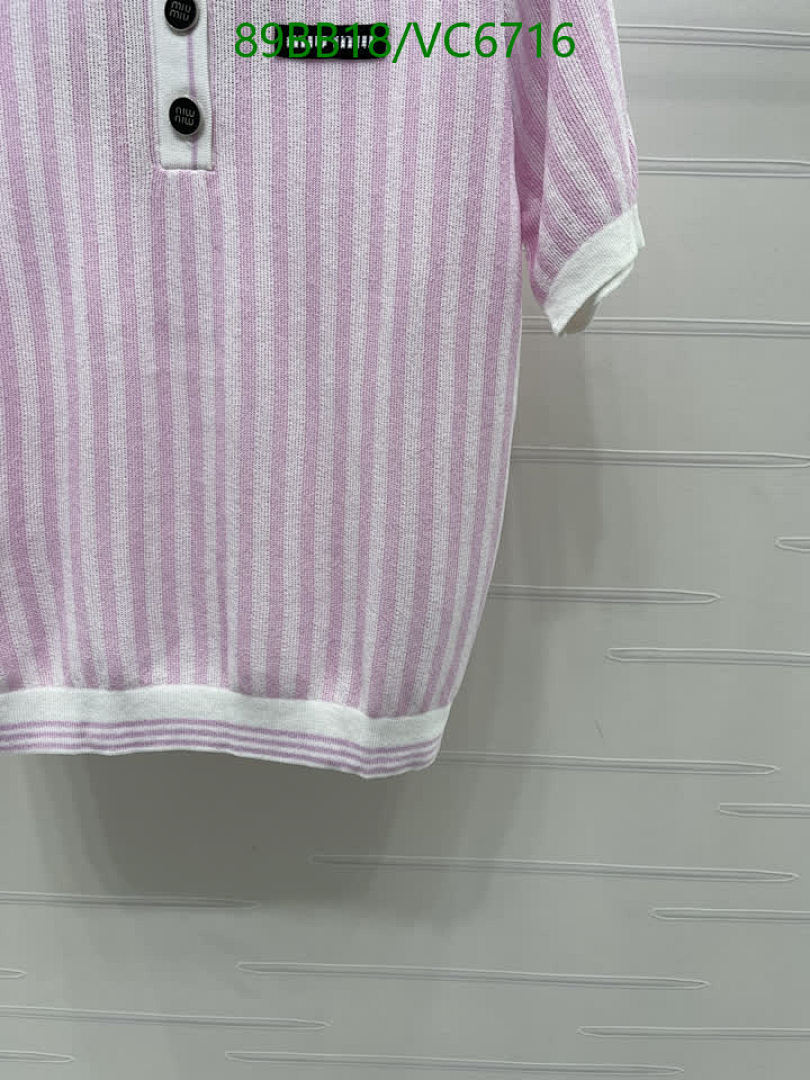 Miu Miu-Clothing Code: VC6716 $: 89USD