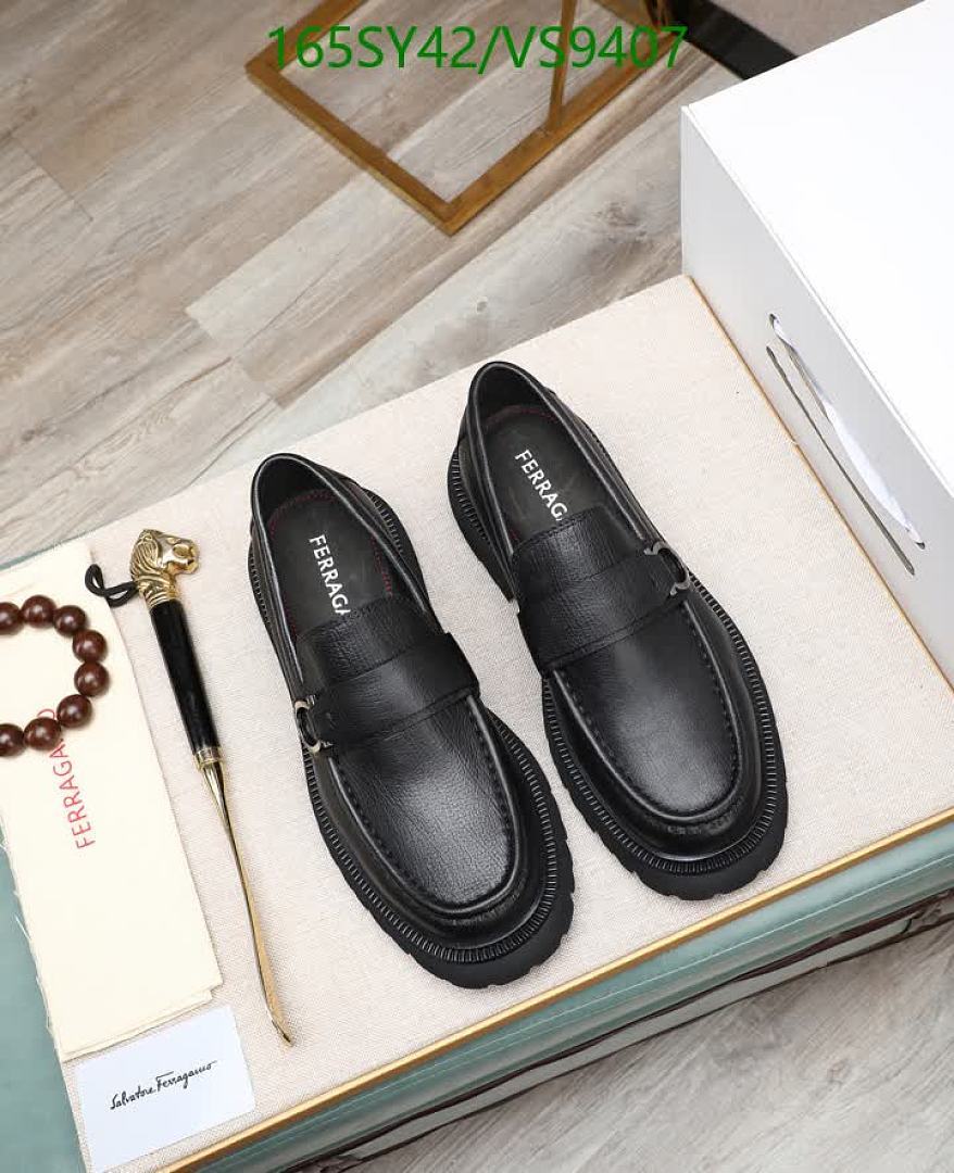 Ferragamo-Men shoes Code: VS9407 $: 165USD