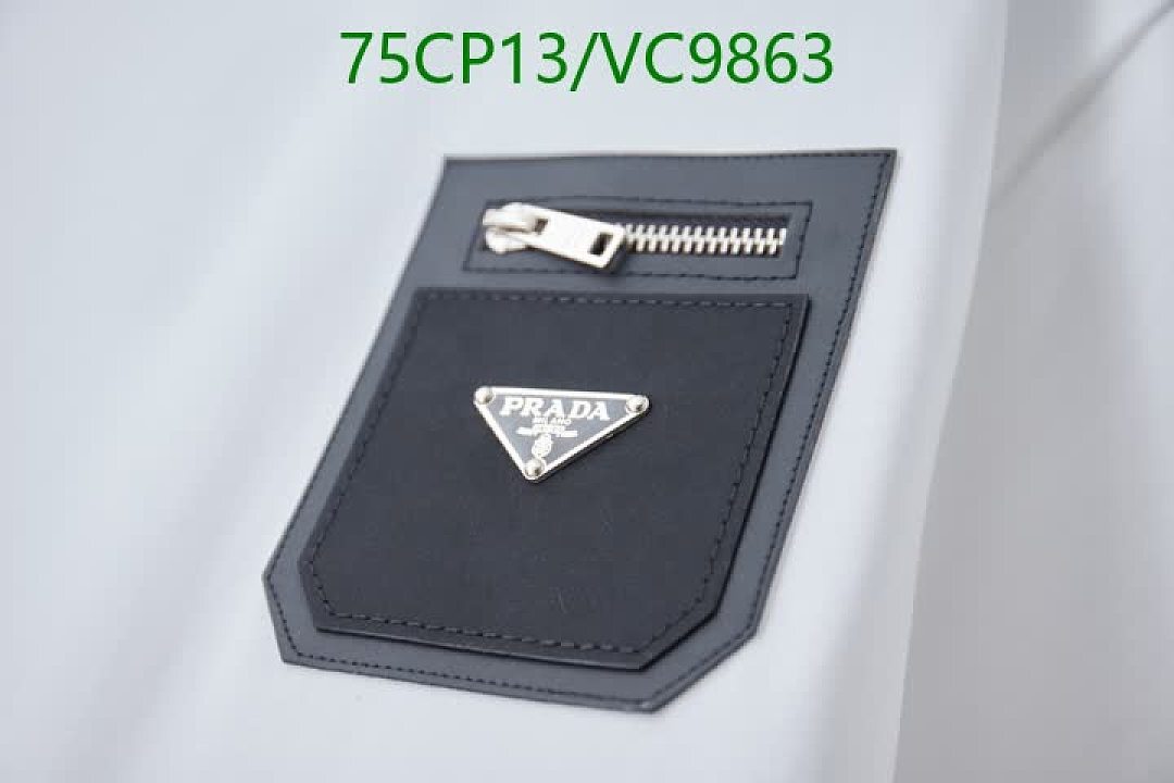 Prada-Clothing Code: VC9863 $: 75USD