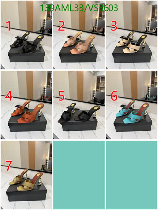 YSL-Women Shoes Code: VS3603 $: 139USD