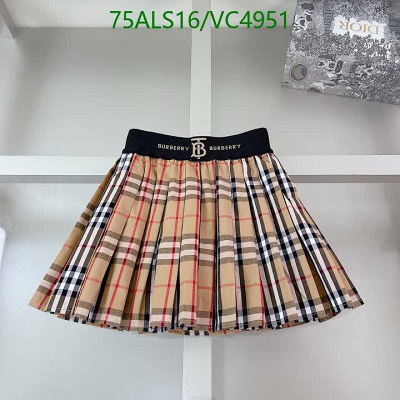 Burberry-Kids Clothing Code: VC4951 $: 75USD