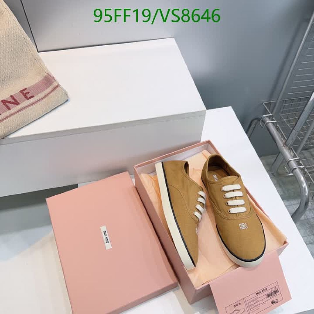 Miu Miu-Women Shoes Code: VS8646 $: 95USD