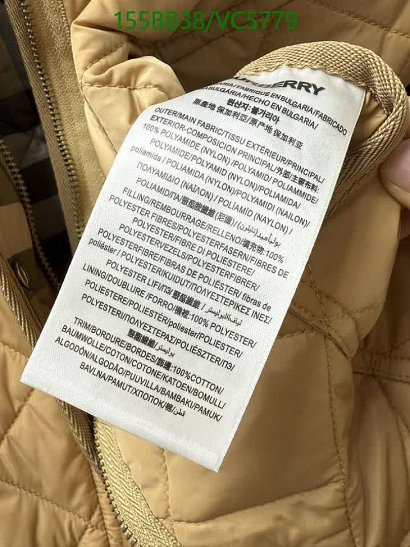 Burberry-Clothing Code: VC5779 $: 155USD
