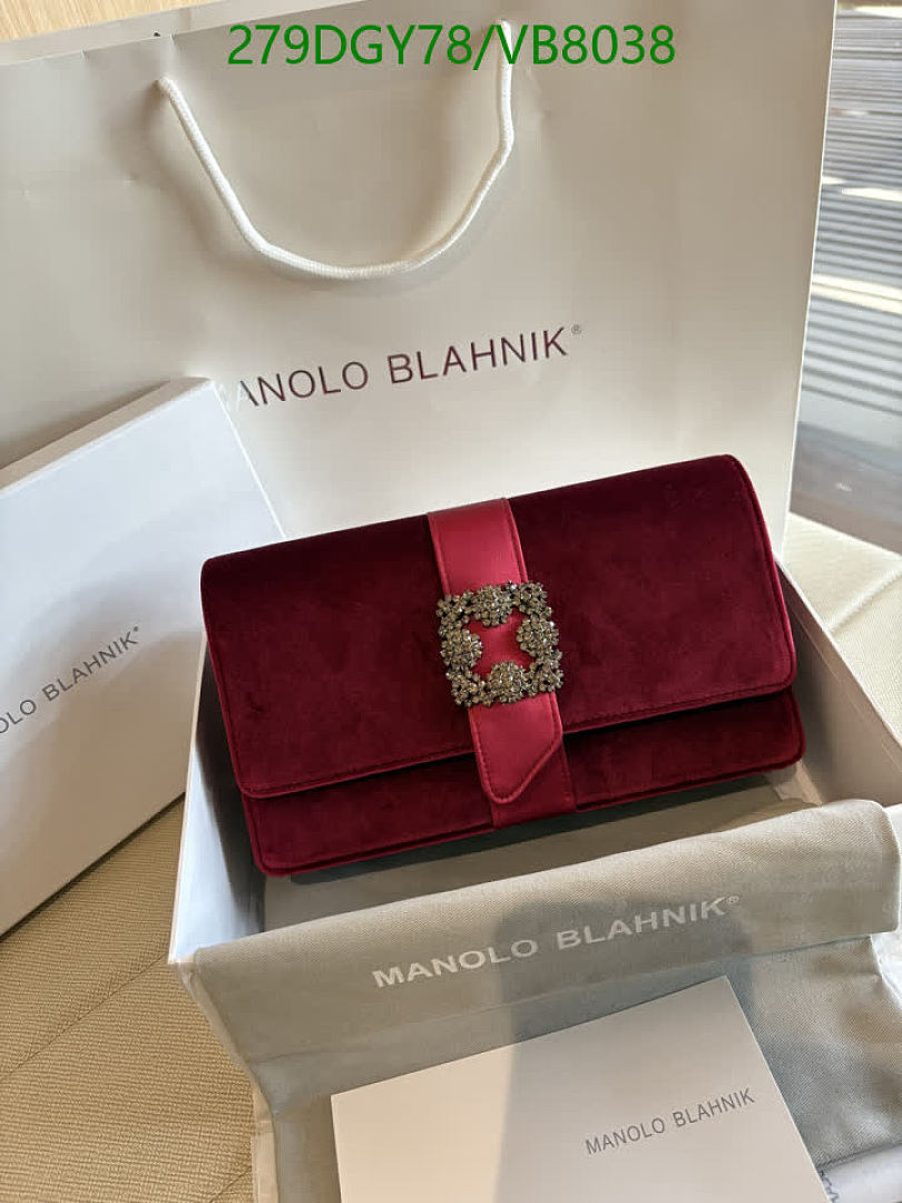 Manolo Blahnik-Bag-Mirror Quality Code: VB8038 $: 279USD
