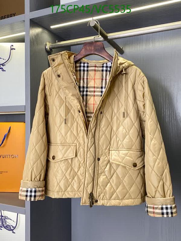 Burberry-Down jacket Women Code: VC5535 $: 175USD