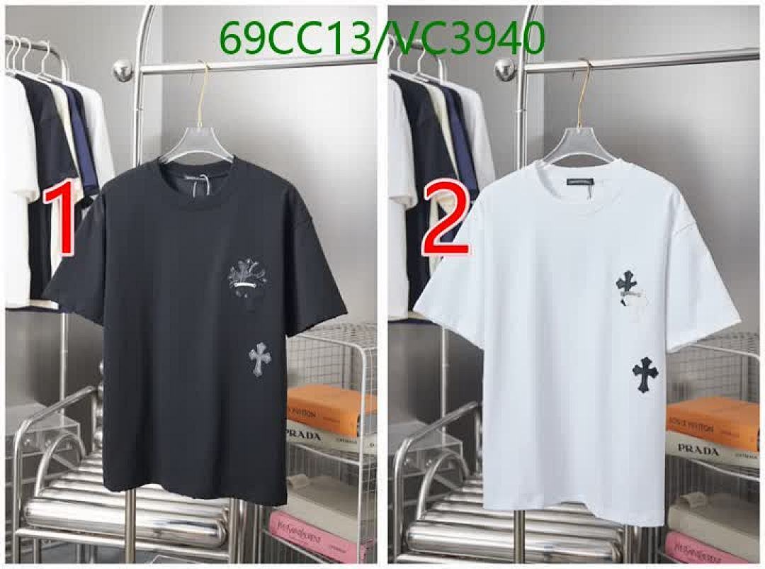 Chrome Hearts-Clothing Code: VC3940 $: 69USD