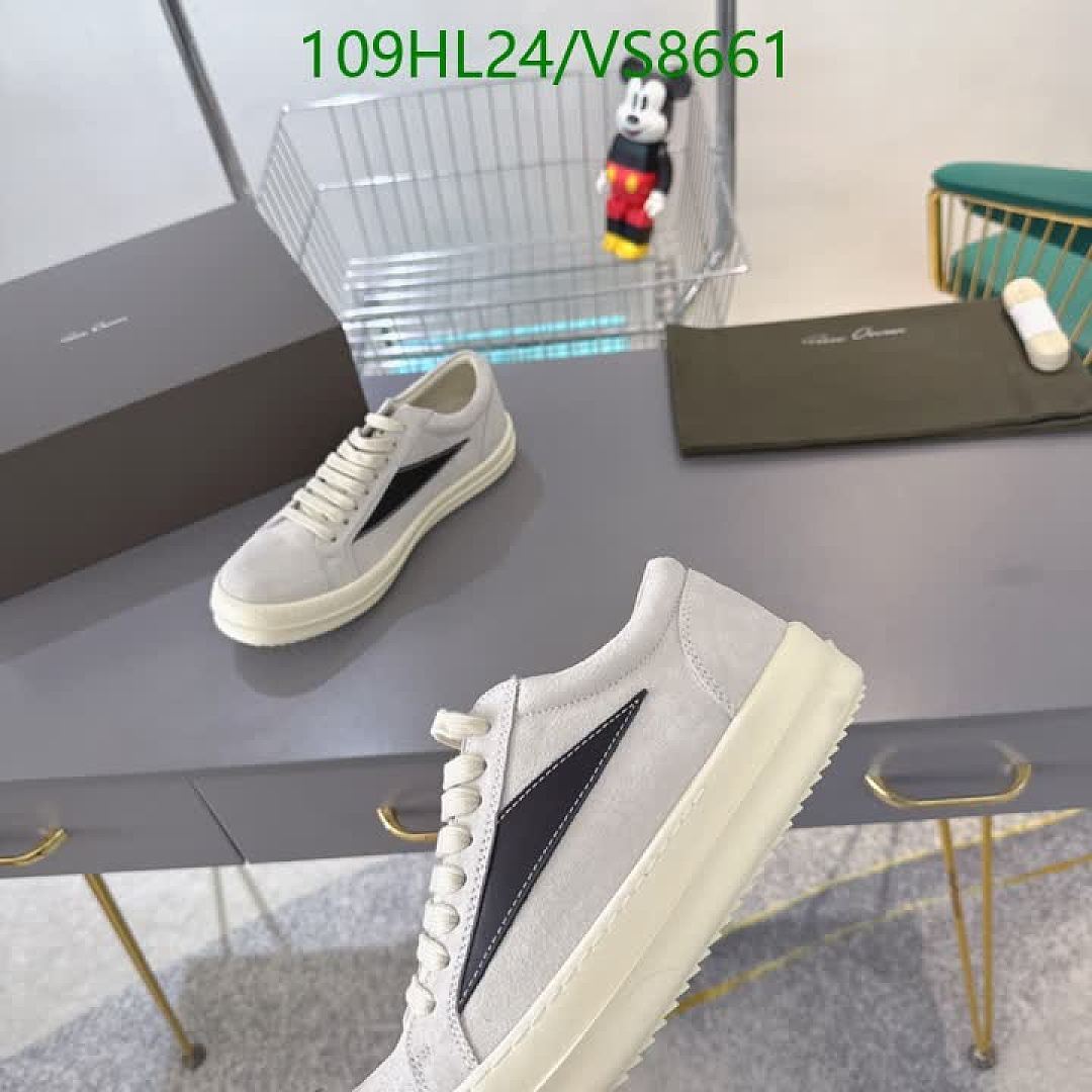 Rick Owens-Men shoes Code: VS8661 $: 109USD