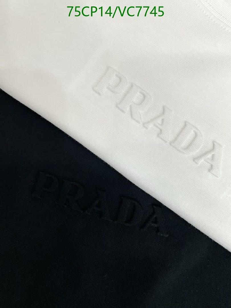 Prada-Clothing Code: VC7745 $: 75USD
