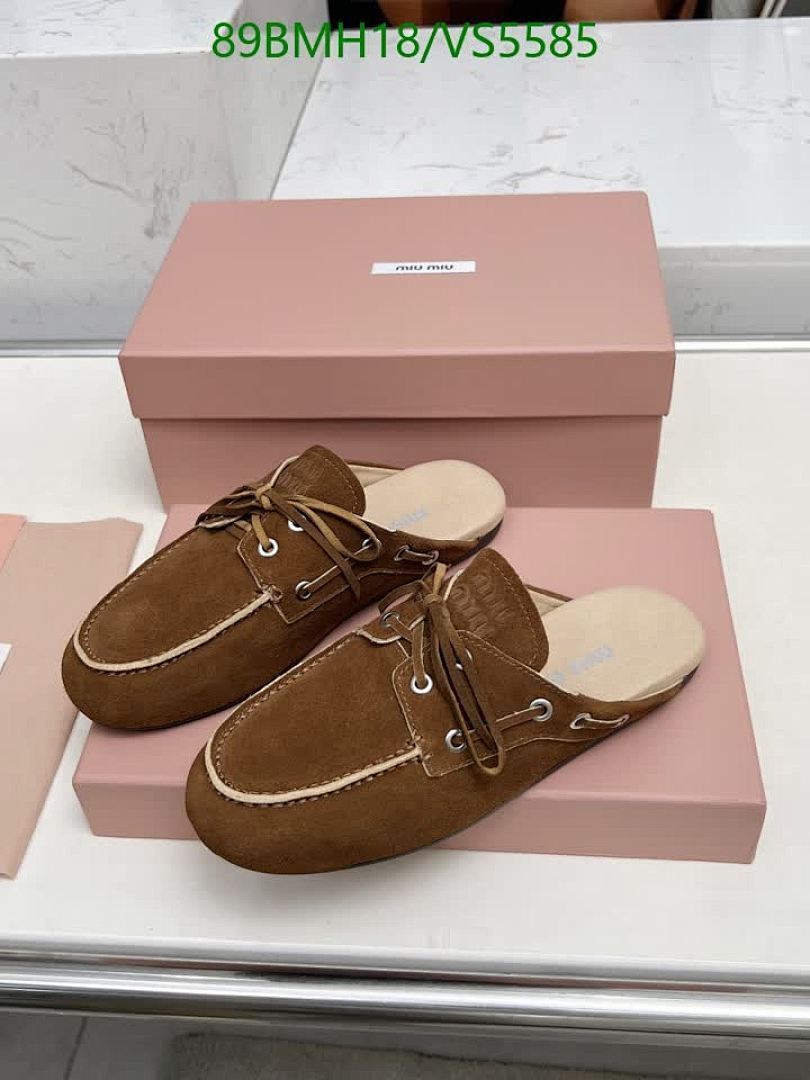 Miu Miu-Women Shoes Code: VS5585 $: 89USD