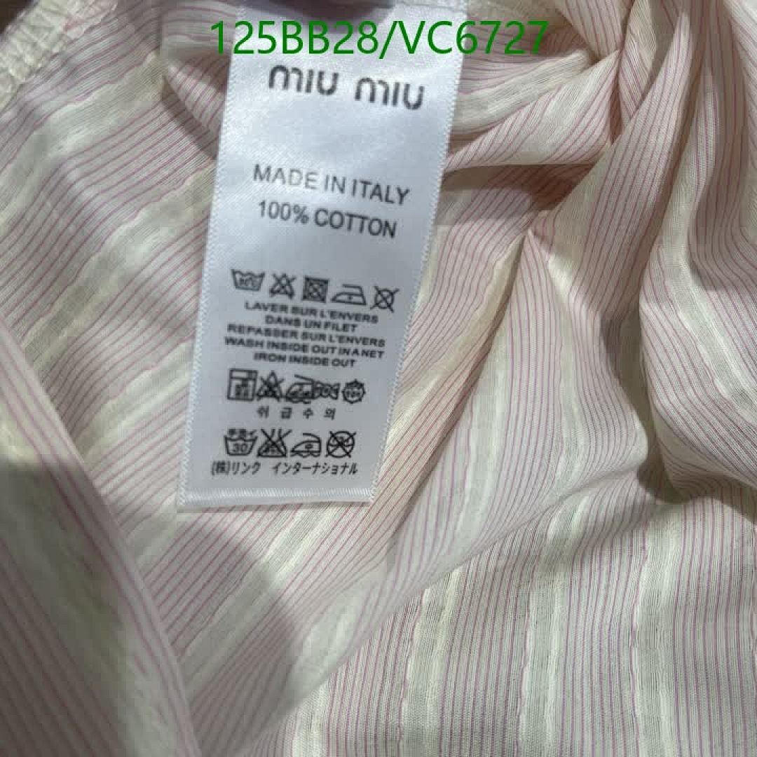 Miu Miu-Clothing Code: VC6727 $: 125USD
