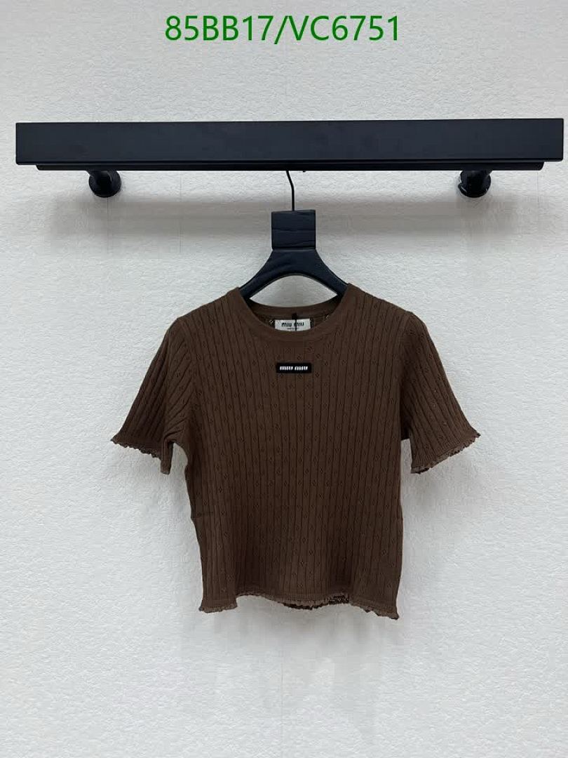 Miu Miu-Clothing Code: VC6751 $: 85USD