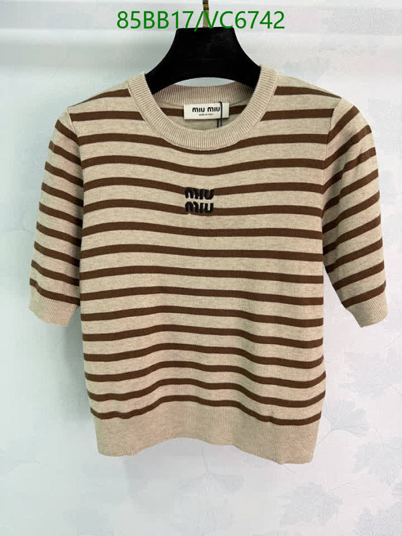 Miu Miu-Clothing Code: VC6742 $: 85USD