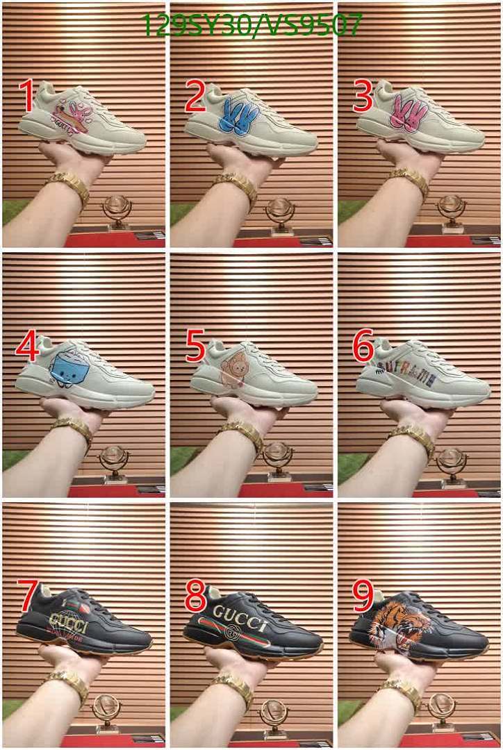 Gucci-Men shoes Code: VS9507 $: 129USD