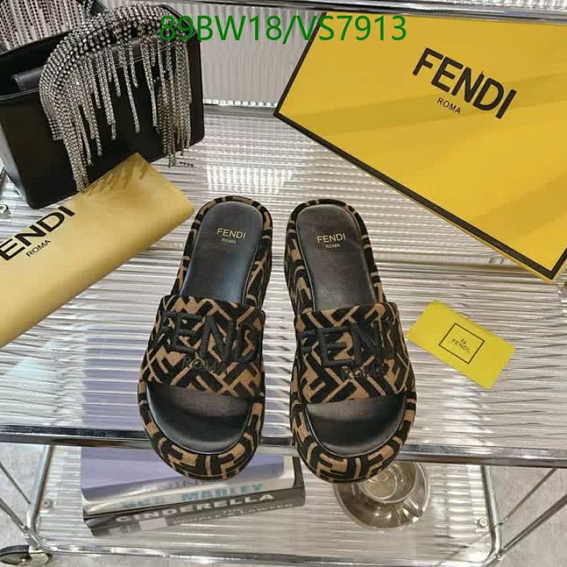 Fendi-Women Shoes Code: VS7913 $: 89USD