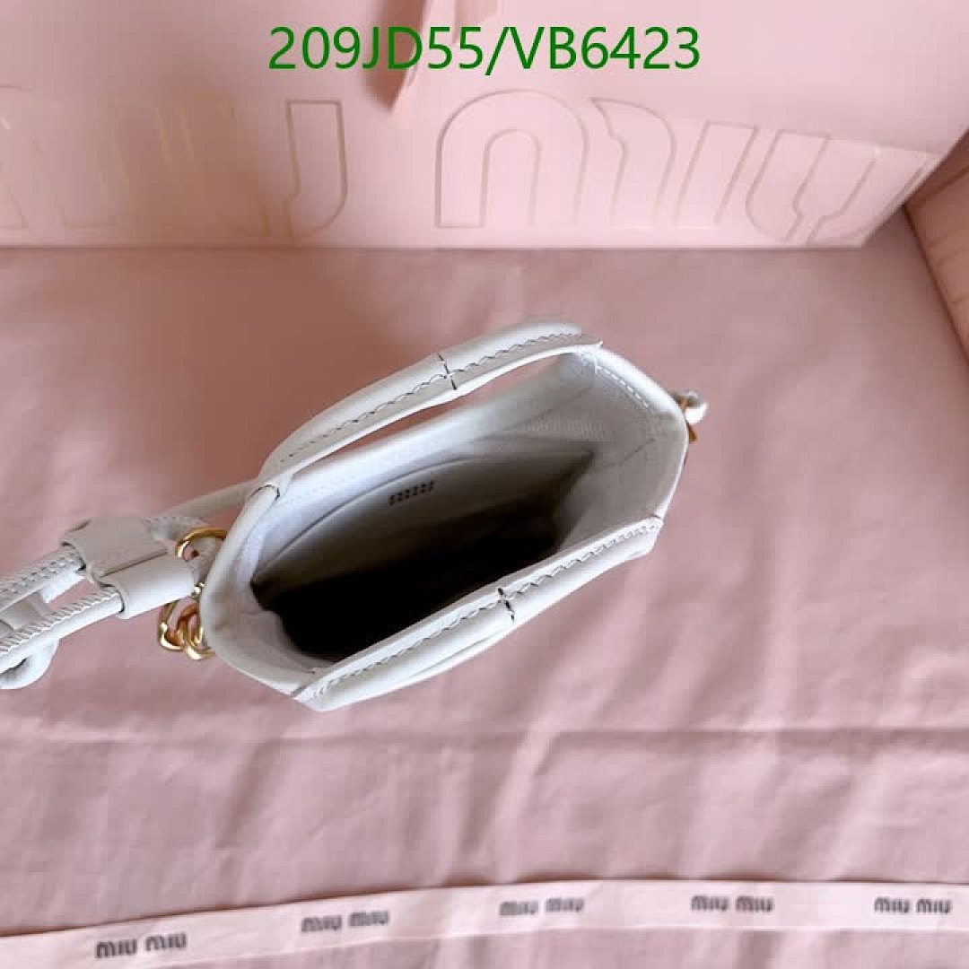 Miu Miu-Bag-Mirror Quality Code: VB6423 $: 209USD