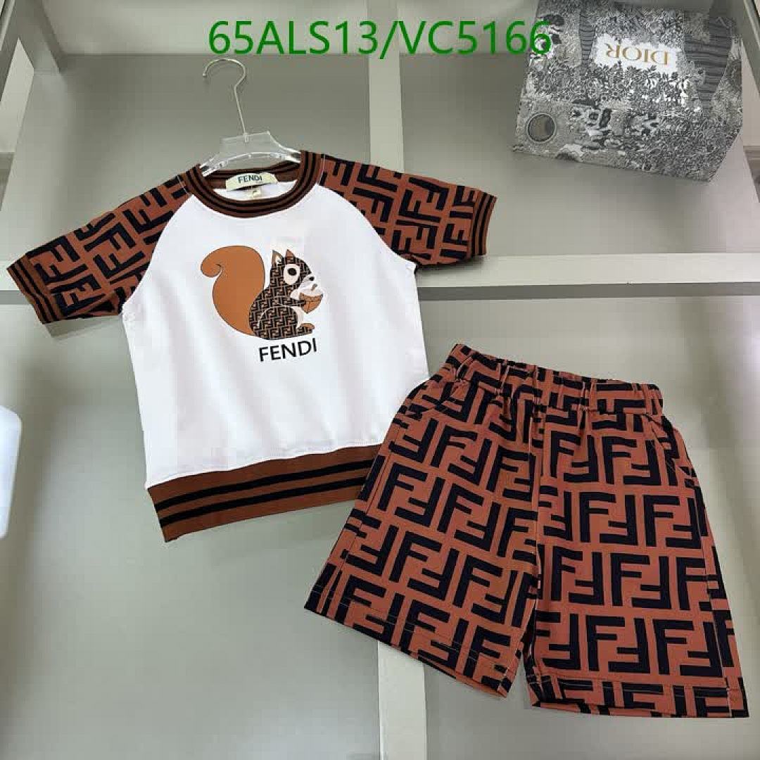 Fendi-Kids clothing Code: VC5166 $: 65USD
