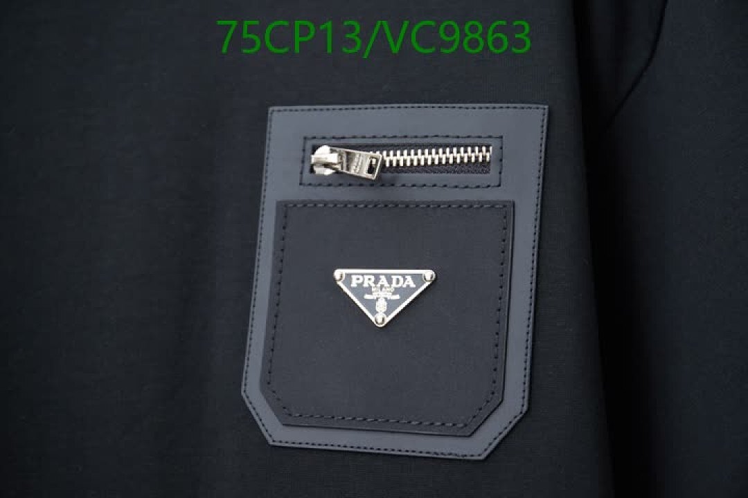 Prada-Clothing Code: VC9863 $: 75USD