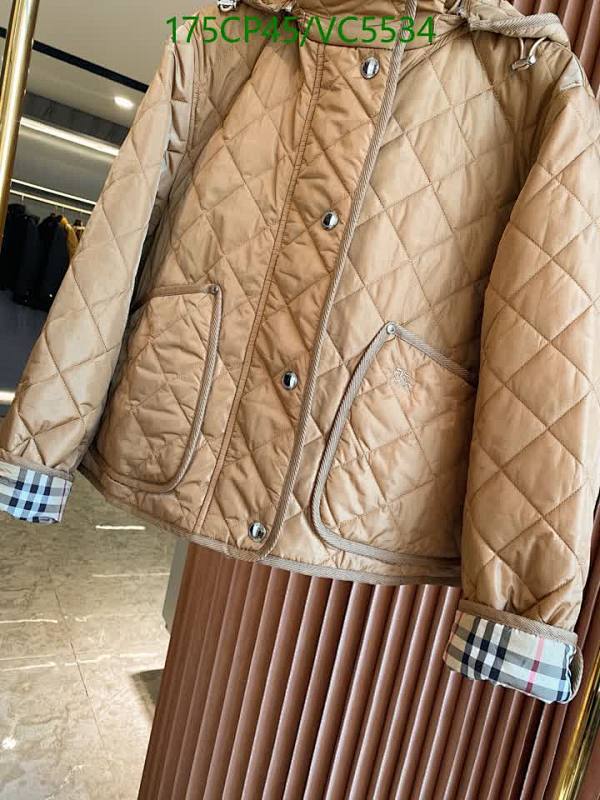 Burberry-Down jacket Women Code: VC5534 $: 175USD