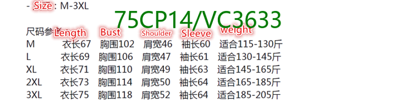 Ralph Lauren-Clothing Code: VC3633 $: 75USD