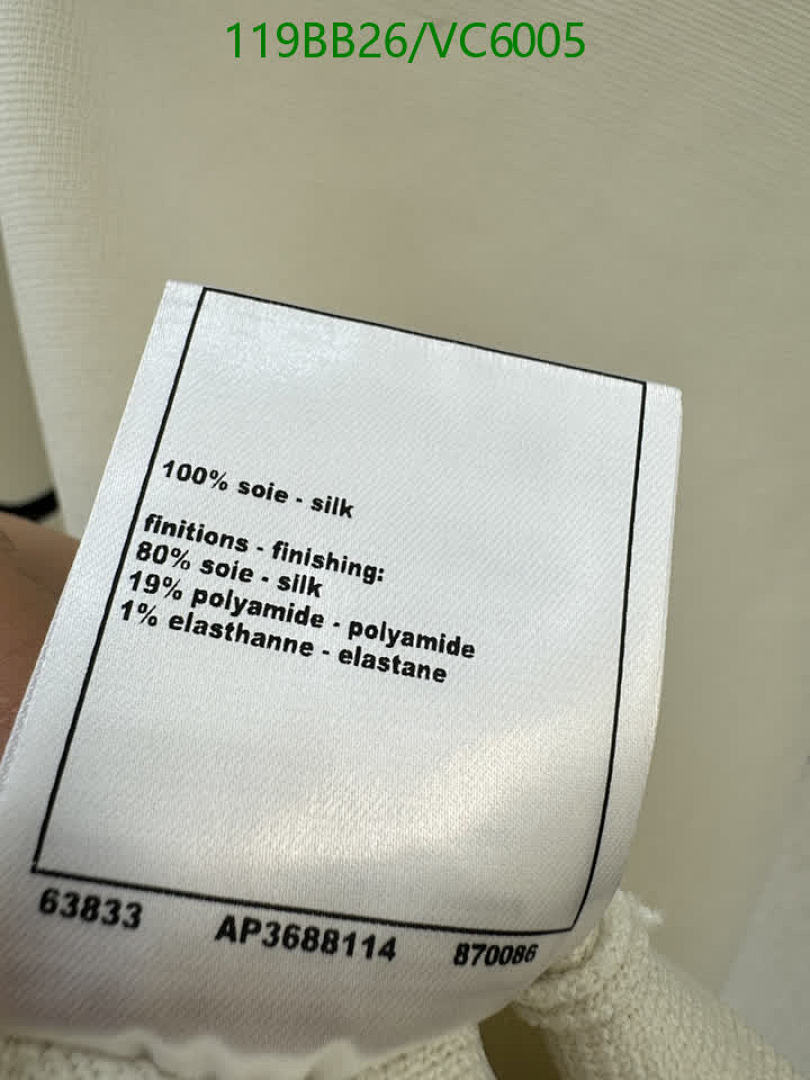 Chanel-Clothing Code: VC6005 $: 119USD