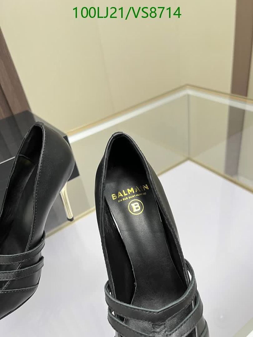 Balmain-Women Shoes Code: VS8714 $: 100USD