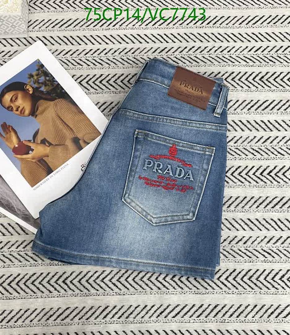 Prada-Clothing Code: VC7743 $: 75USD