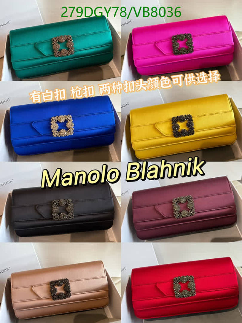 Manolo Blahnik-Bag-Mirror Quality Code: VB8036 $: 279USD