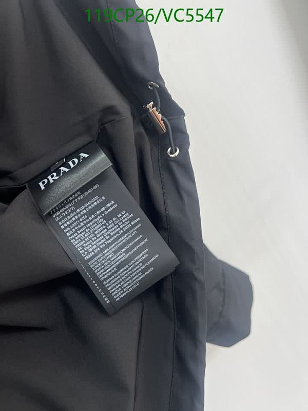 Prada-Clothing Code: VC5547 $: 119USD