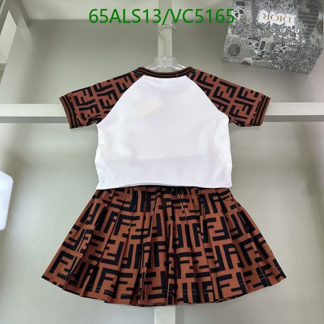 Fendi-Kids clothing Code: VC5165 $: 65USD