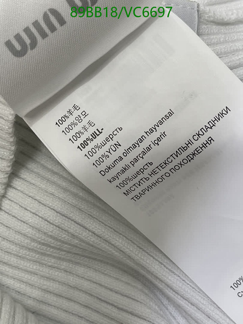 Miu Miu-Clothing Code: VC6697 $: 89USD