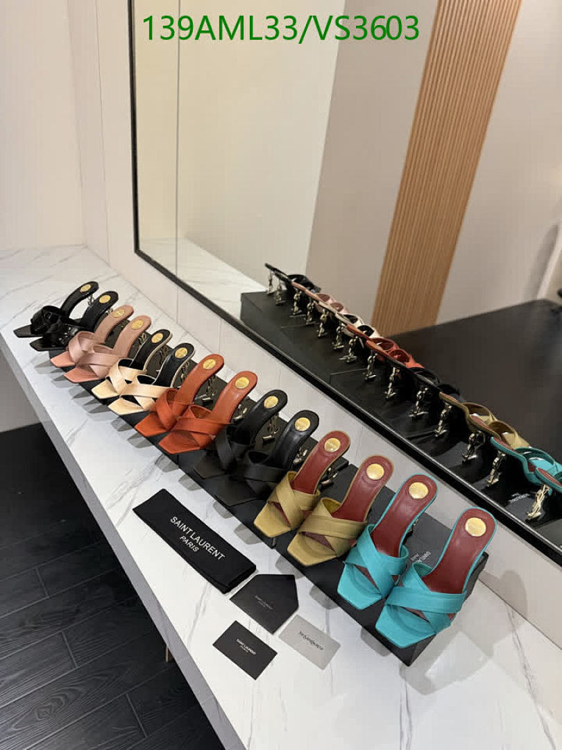 YSL-Women Shoes Code: VS3603 $: 139USD