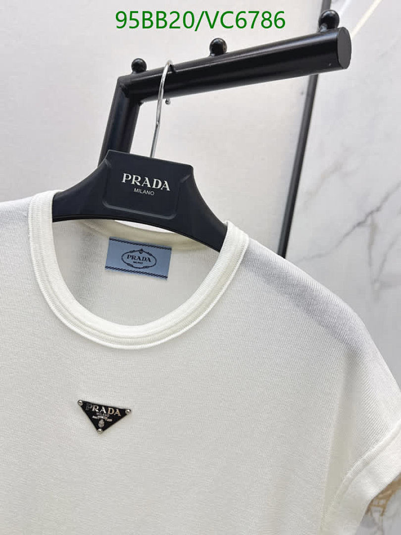 Prada-Clothing Code: VC6786 $: 95USD
