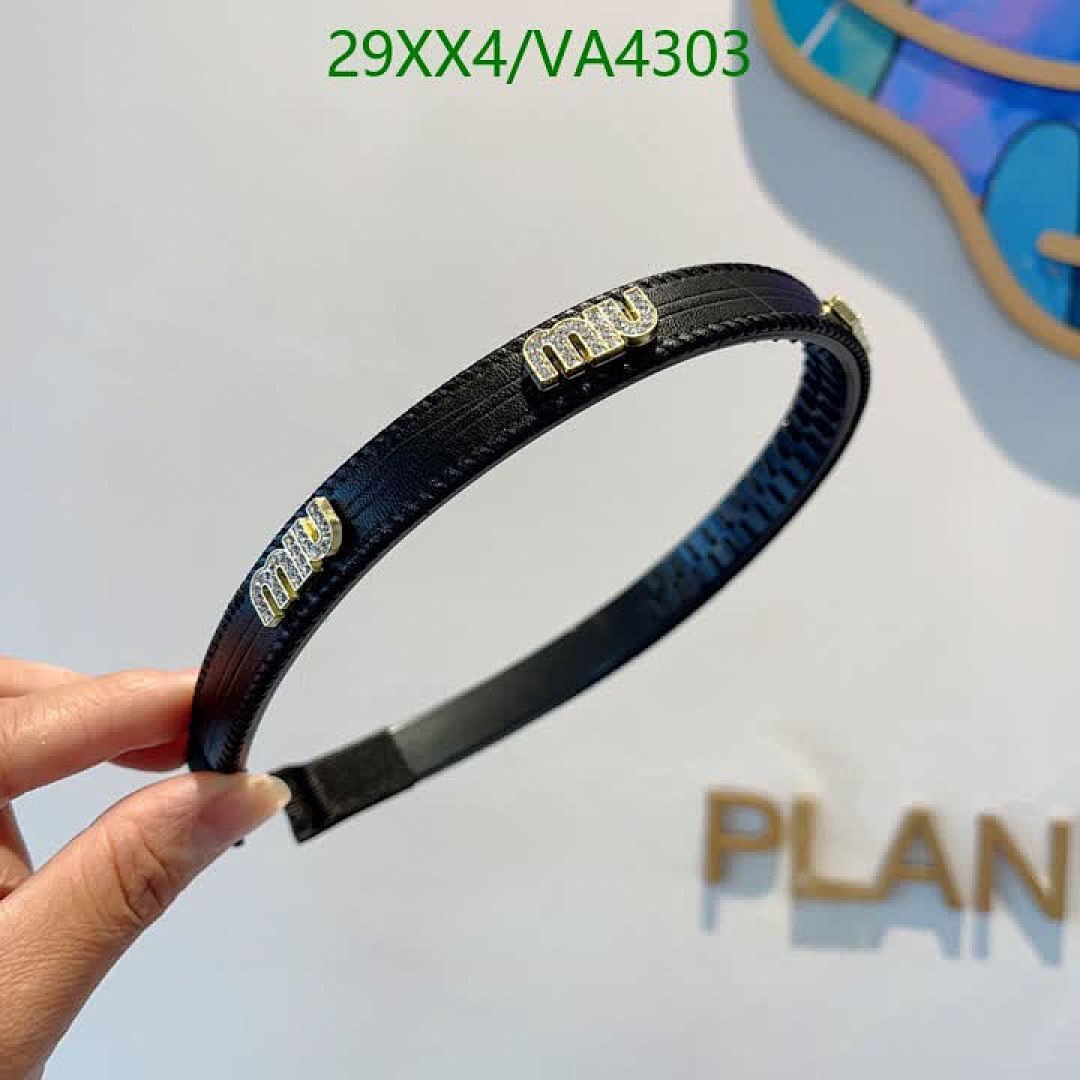MIU MIU-Headband Code: VA4303 $: 29USD