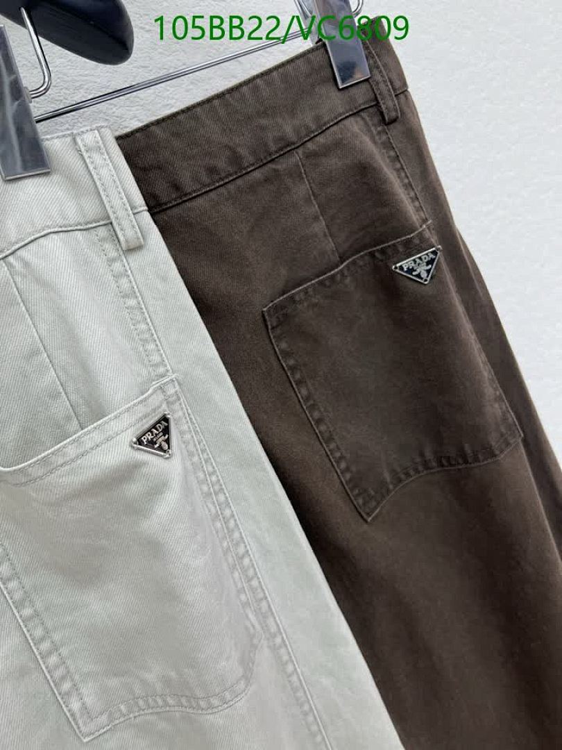 Prada-Clothing Code: VC6809 $: 105USD